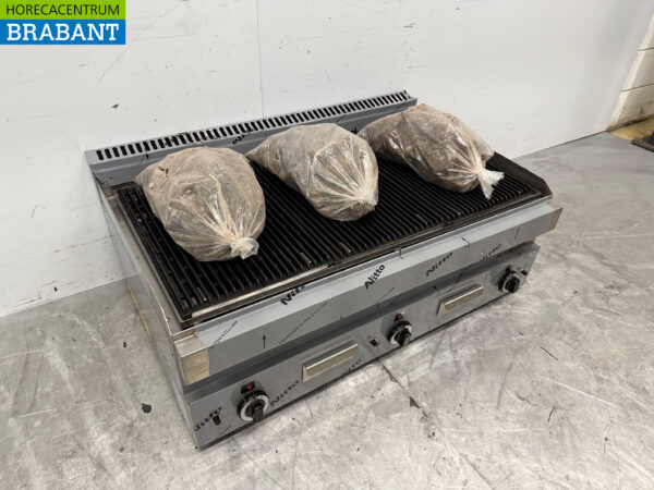 Gril en pierre en acier inoxydable 650 Series 102 cm 16.5 kW Gas Horeca – Image 3