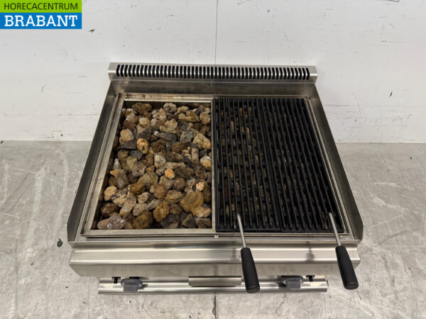 Gril modulaire Lava en acier inoxydable 70 cm GAS Restauration – Image 4