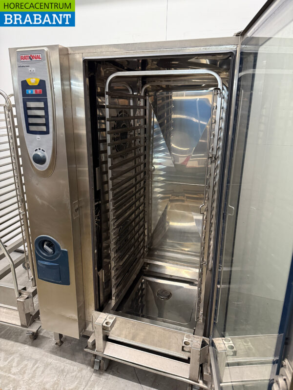 Acier inoxydable Rational SCC 202 SelfCookingCenter 40 x 1/1 GN 400V Horeca – Image 6