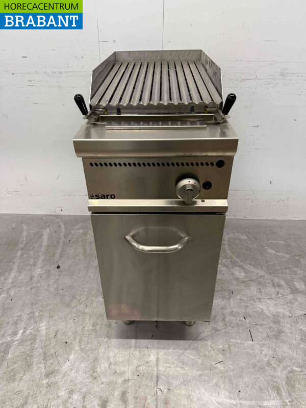 Saro / Casta Lavagrill Grill en acier inoxydable 40 cm GAS Horeca