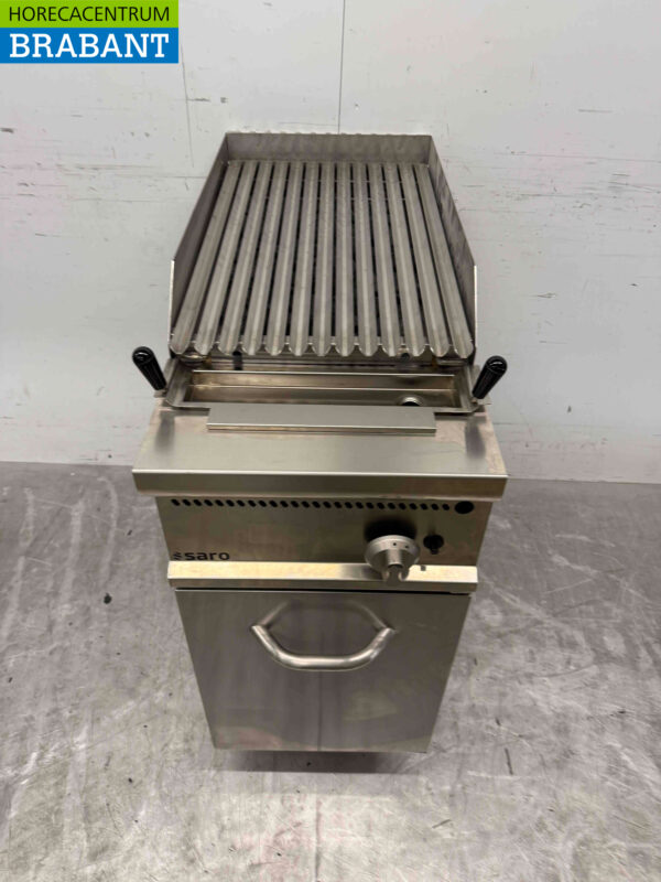 Saro / Casta Lavagrill Grill en acier inoxydable 40 cm GAS Horeca – Image 2