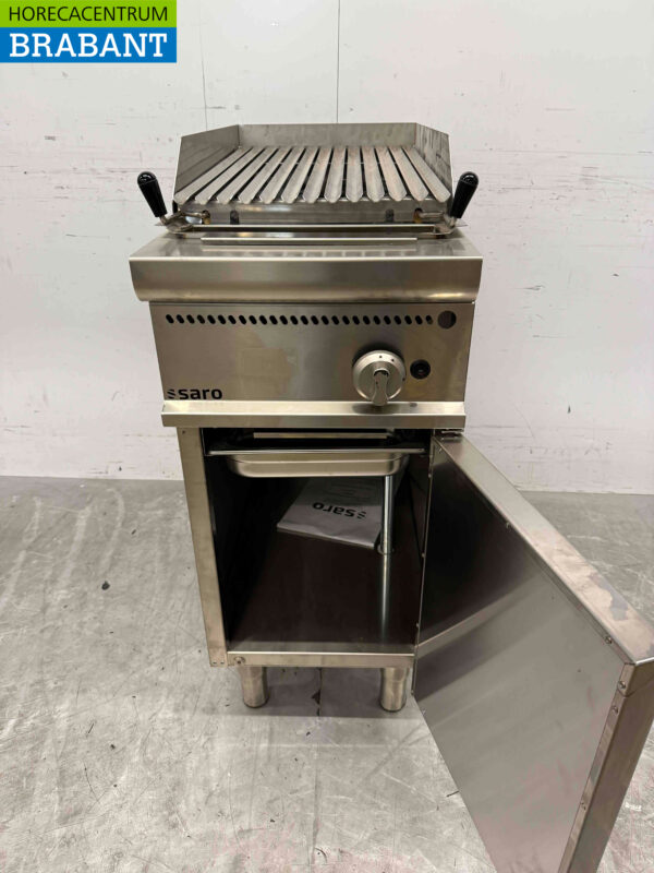 Saro / Casta Lavagrill Grill en acier inoxydable 40 cm GAS Horeca – Image 3