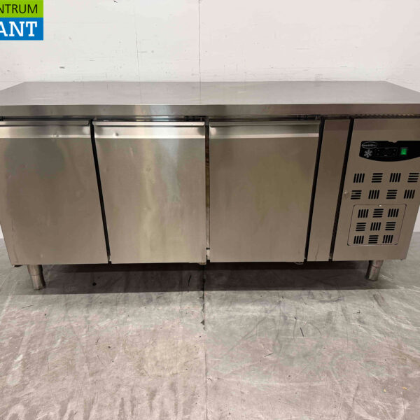 Saladette EcoFrost en acier inoxydable 3 portes 179,5 cm 230V Horeca (kopie)