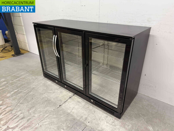 Backbar Bar Cooler Portes coulissantes en verre 318 litres 133,5 cm 230V Horeca – Image 2