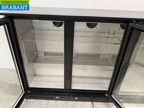 Backbar Bar Cooler Portes coulissantes en verre 318 litres 133,5 cm 230V Horeca – Image 4