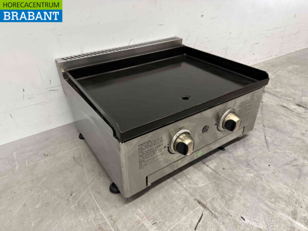 Plaque de cuisson Fun Camp en acier inoxydable 55 cm Propane Bouteille de gaz Gas Catering – Image 3