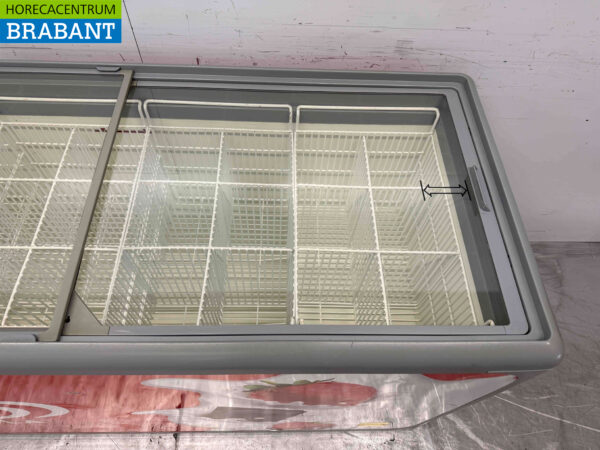 AHT Freezer Congélateur de magasin avec couvercles coulissants en verre 364 litres 230V Horeca – Image 5