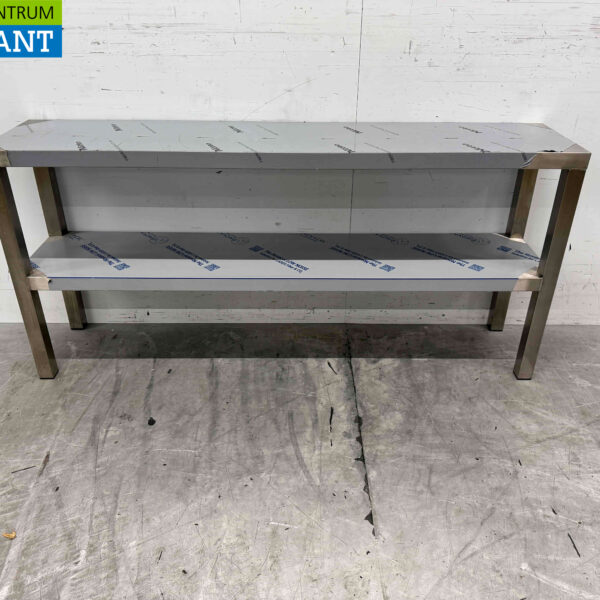 Combisteel inox Double Etagere Bridge 140 x 30 x 66 cm Restauration