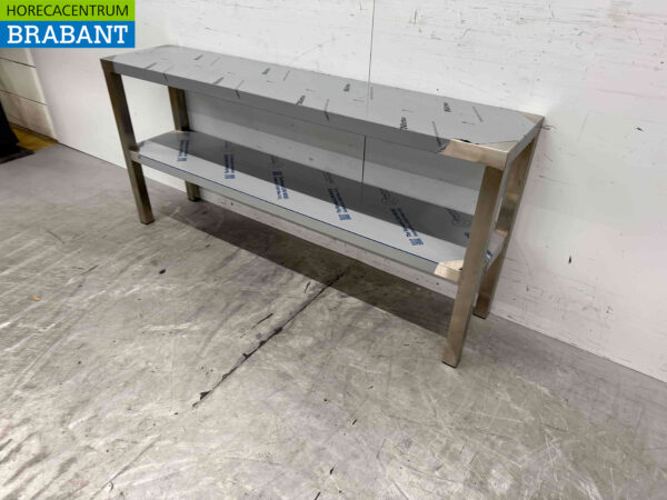 Combisteel inox Double Etagere Bridge 140 x 30 x 66 cm Restauration – Image 3