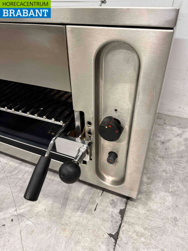 Zanussi Salamander grill en acier inoxydable 80 cm GAS Catering – Image 4