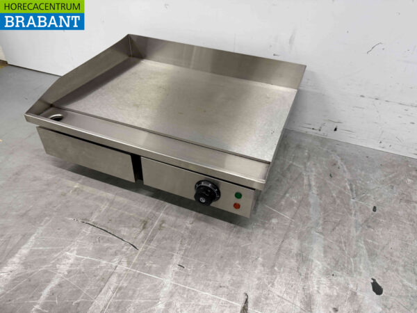 Combisteel acier inoxydable Plaque de gril lisse 55 cm 230V Horeca – Image 3
