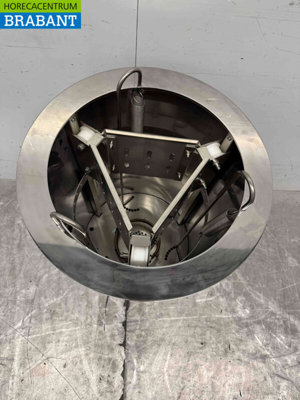 Acier inoxydable Chauffe-assiettes encastré Distributeur d'assiettes 44 cm 230V Horeca – Image 3