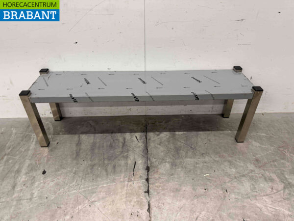 Combisteel acier inoxydable Etagere Bridge 120 cm Horeca