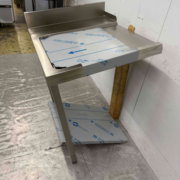 Acier inoxydable Table d'égouttage pour lave-vaisselle à poussoir 70 cm Restauration