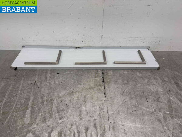 Combisteel acier inoxydable Etagère murale 180 x 40 cm Horeca