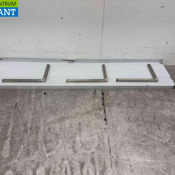 Combisteel acier inoxydable Etagère murale 180 x 40 cm Horeca