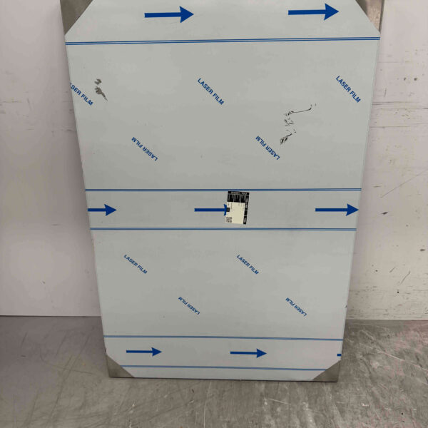 Plan de travail en acier inoxydable 120 x 80 cm Horeca