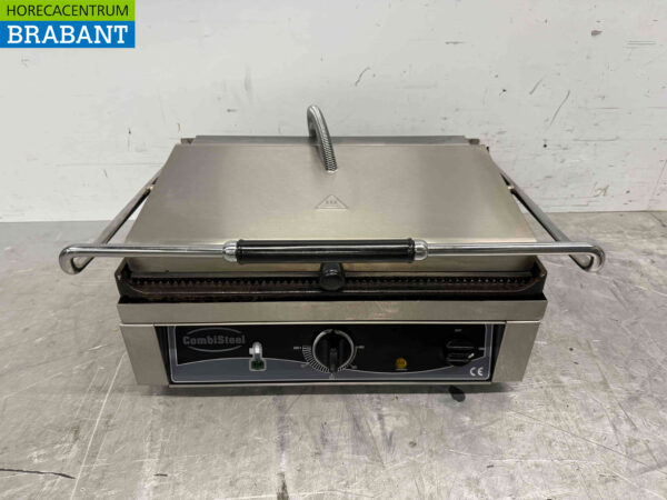 Acier inoxydable Combisteel Gril de contact Paninigrill Gril Ribbel 230V Horeca
