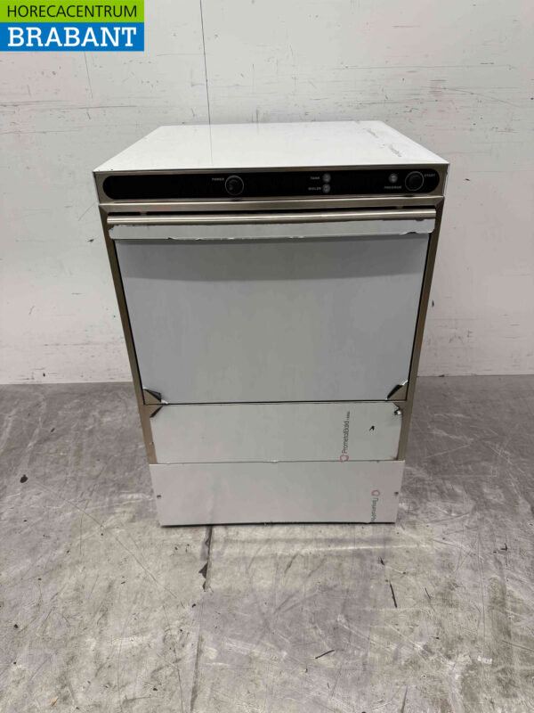 Lave-vaisselle Alfa Vergina 50 en acier inoxydable avec pompe de vidange 400V Horeca