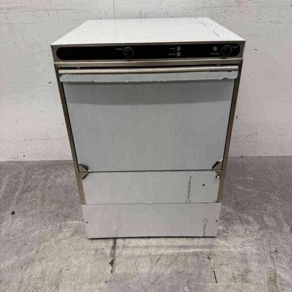 Lave-vaisselle Alfa Vergina 50 en acier inoxydable avec pompe de vidange 400V Horeca