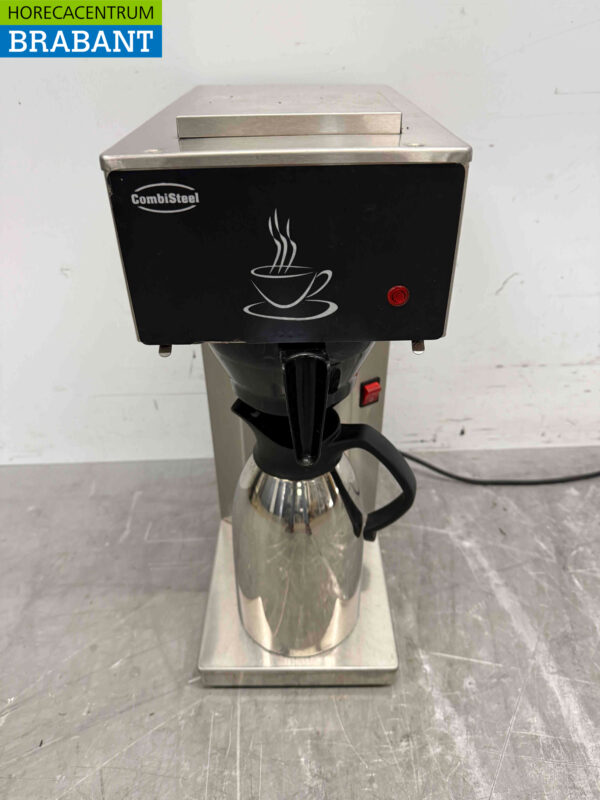 Machine à café Combisteel en acier inoxydable Machine à café avec thermos 230V Horeca