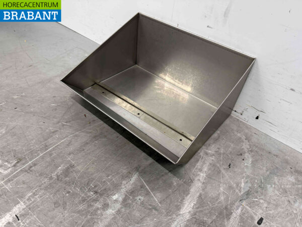 Plateau à frites en acier inoxydable Plateau à frites 40 cm Cafétéria Restauration – Image 3
