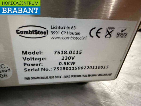 Combisteel Sous Vide en acier inoxydable 2/3 GN 230V Horeca (kopie) – Image 6