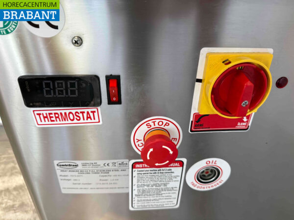 Acier inoxydable Combisteel Hachoir réfrigéré 450 kg par heure 230V Horeca – Image 6