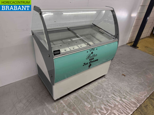 Mobile Combisteel Bali Scoop vitrine à glace 9 plateaux 230V Horeca – Image 2