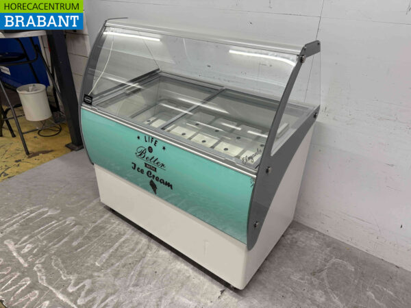 Mobile Combisteel Bali Scoop vitrine à glace 9 plateaux 230V Horeca – Image 3