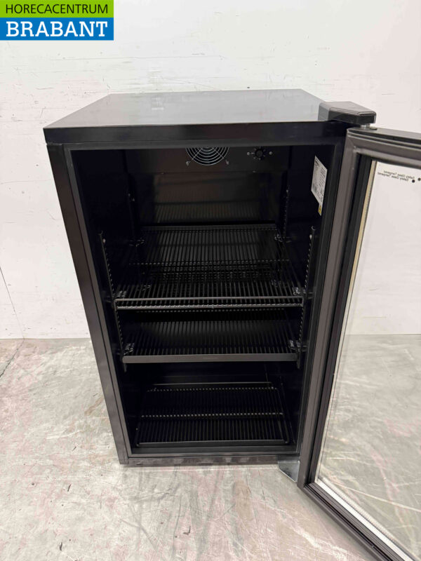 Combisteel Backbar Bar Cooler Porte pliante en verre 136 litres 50 cm 230V Horeca – Image 4