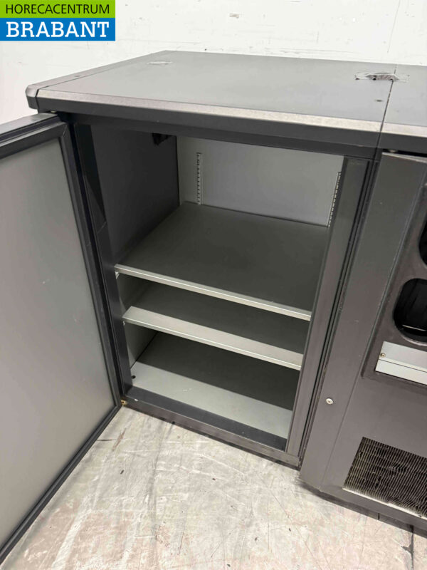 Gamko Réfrigérateur bar 2 portes et nid à bouteilles 170,5 cm 230V Horeca – Image 4