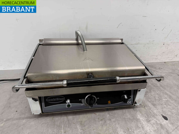 Acier inoxydable Combisteel Gril de contact Paninigrill Gril Ribbel 230V Horeca