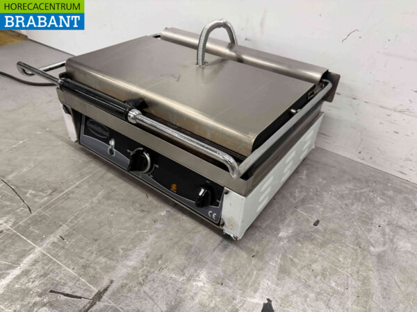 Acier inoxydable Combisteel Gril de contact Paninigrill Gril Ribbel 230V Horeca – Image 3