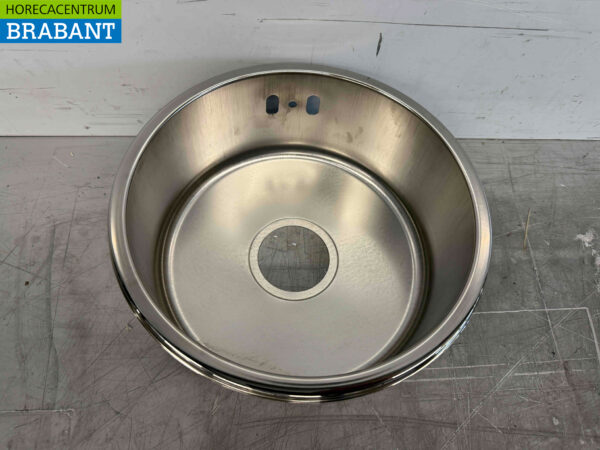 Évier en acier inoxydable Combisteel 23,5 cm Horeca – Image 2