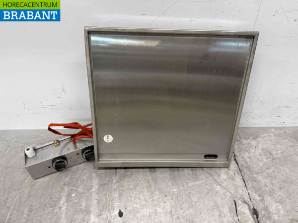 Plaque de cuisson Mareno en acier inoxydable Plaque de cuisson 62,5 cm 400V Horeca