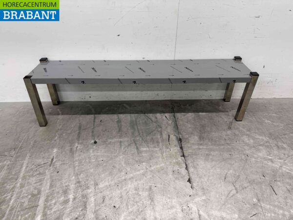 Combisteel acier inoxydable Etagere Bridge 140 x 30 x 35 cm Horeca