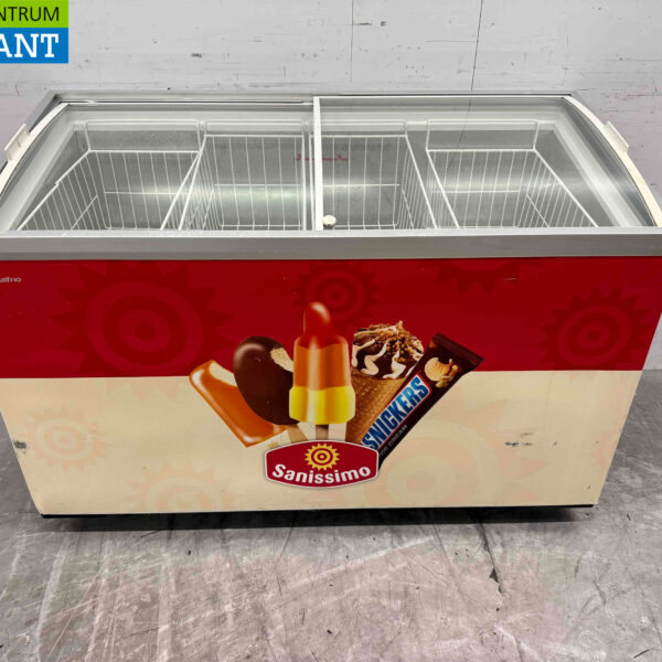 Metalfrio Congélateur Congélateur Shop avec couvercles coulissants en verre 391 litres 230V Horeca