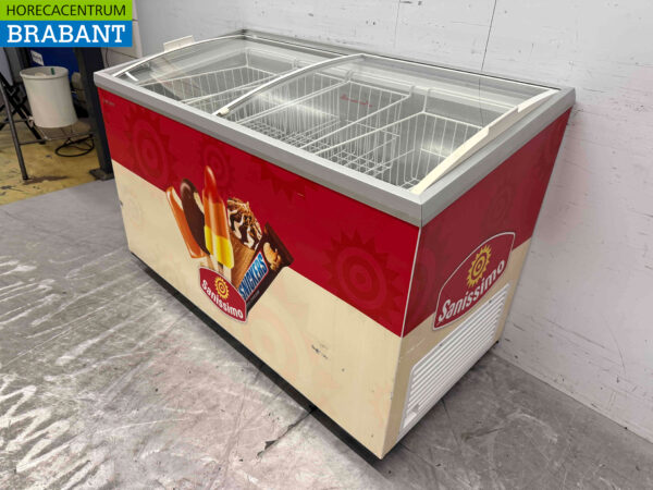 Metalfrio Congélateur Congélateur Shop avec couvercles coulissants en verre 391 litres 230V Horeca – Image 4
