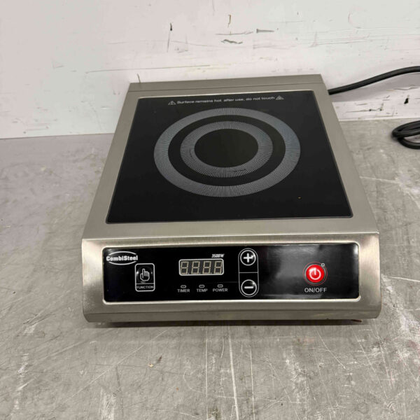 Plaque à induction Combisteel en acier inoxydable 34 cm 230V Horeca