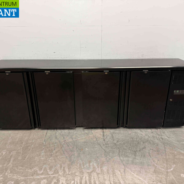 Combisteel bar réfrigérateur backbar 4 portes 254.5 cm Restauration
