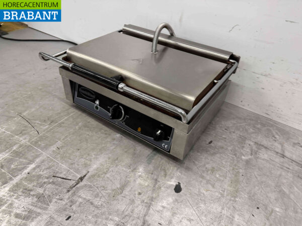 Acier inoxydable Combisteel Gril de contact Paninigrill Gril Ribbel 230V Horeca – Image 2