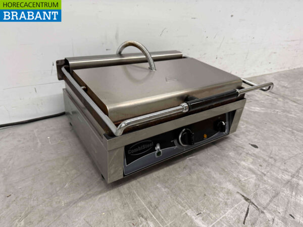 Acier inoxydable Combisteel Gril de contact Paninigrill Gril Ribbel 230V Horeca – Image 3