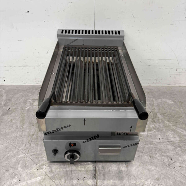 Gril en pierre en acier inoxydable 40 cm Gas Catering
