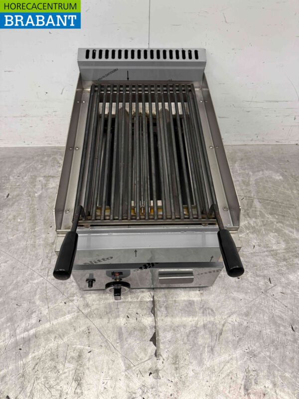 Gril en pierre en acier inoxydable 40 cm Gas Catering – Image 2