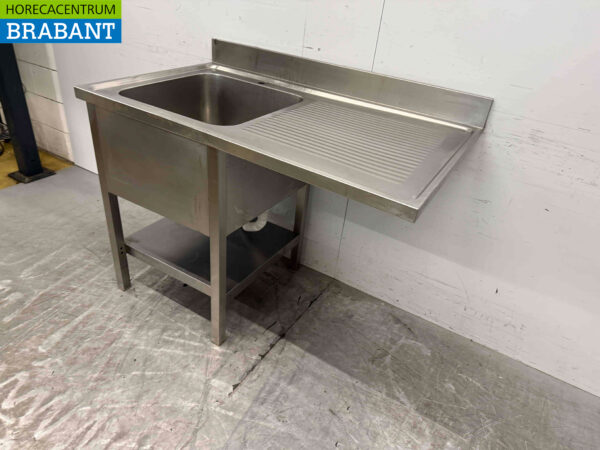 Évier en acier inoxydable Évier portes pliantes Premium-line 140cm Catering (kopie) – Image 4