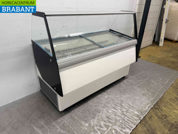 Mobile Combisteel Hawai scoop ice cream display case 16 bins 230V Horeca (kopie) – Image 2