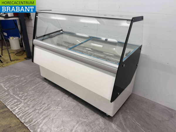 Mobile Combisteel Hawai scoop ice cream display case 16 bins 230V Horeca (kopie) – Image 3