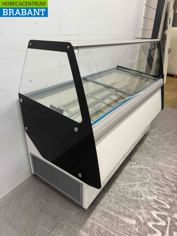 Mobile Combisteel Hawai scoop ice cream display case 16 bins 230V Horeca (kopie) – Image 4