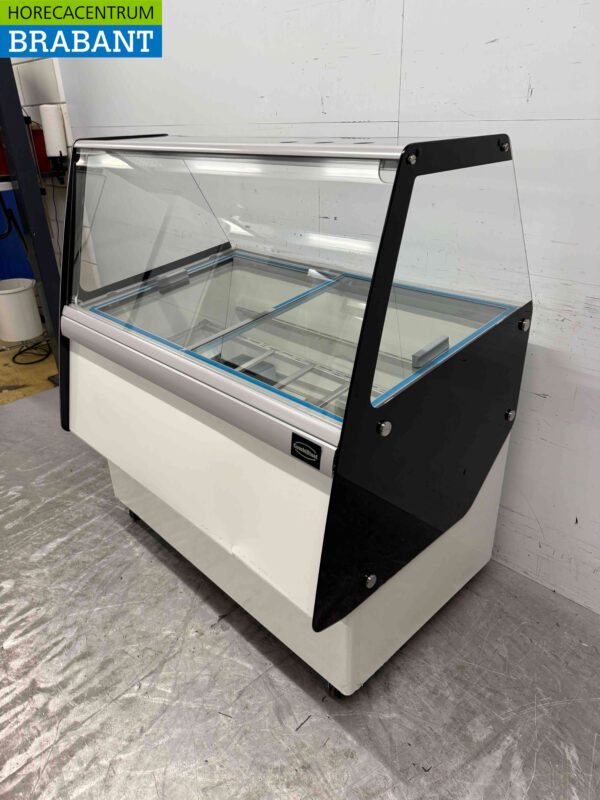 Mobile Combisteel Hawai scoop ice cream display case 16 bins 230V Horeca (kopie) (kopie) – Image 4